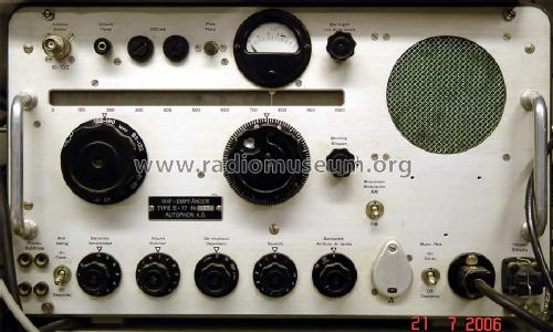 VHF-Empfänger E-77; Autophon AG inkl. (ID = 235932) Commercial Re