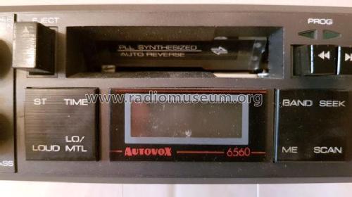 PLL Synthesized Car Radio 6560; Autovox SPA; Roma (ID = 2372513) Car Radio