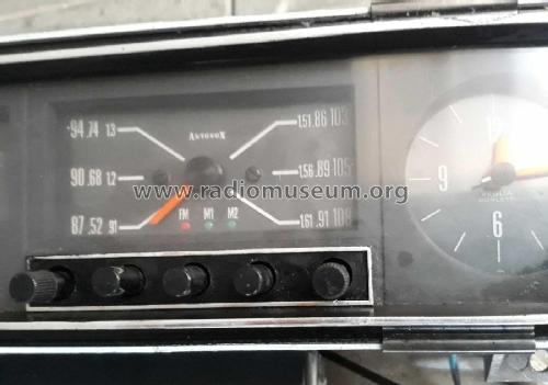 Autoradio Fiat 130 Berlina 2800 Car Radio Autovox Spa Roma