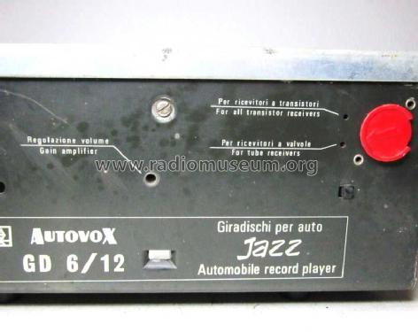 Jazz GD6/12; Autovox SPA; Roma (ID = 1619691) R-Player