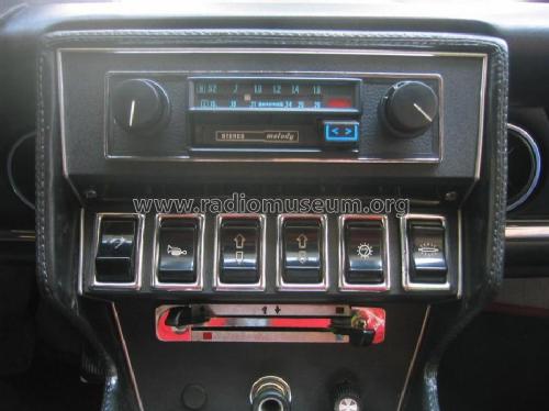 Melody Stereo MA775A; Autovox SPA; Roma (ID = 230369) Car Radio