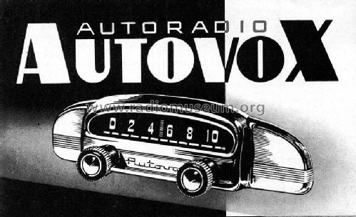 RA68/F; Autovox SPA; Roma (ID = 305014) Car Radio