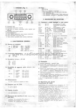 RA191A; Autovox SPA; Roma (ID = 1823870) Car Radio