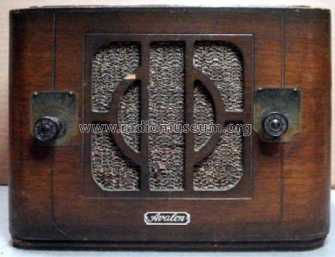 4 Tube AC/DC TRF ; Avalon Radio Mfg.Co. (ID = 2327933) Radio