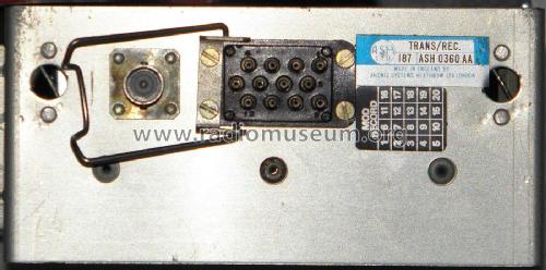 VHF Transmitter/Receiver ASH 360; Avionic Systems (ID = 2146291) Commercial TRX