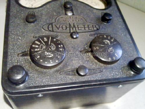 Universal AvoMeter Model 40; AVO Ltd.; London (ID = 1093148) Equipment