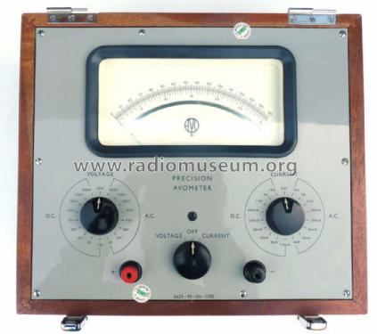 Precision AvoMeter Mk. 1; AVO Ltd.; London (ID = 2806314) Equipment