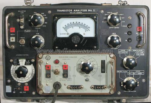 Transistor Analyser Mk 2; AVO Ltd.; London (ID = 532604) Equipment