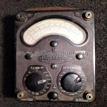 Universal AvoMeter 8 Mk.iii ; AVO Ltd.; London (ID = 2784824) Equipment