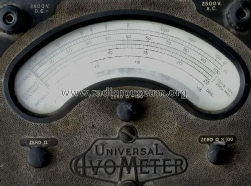 Universal AvoMeter 8 Mk.ii ; AVO Ltd.; London (ID = 2086771) Ausrüstung