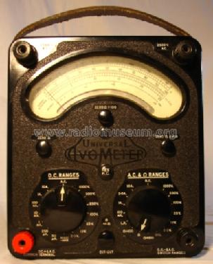 Universal AvoMeter 8 Mk.iii ; AVO Ltd.; London (ID = 139824) Equipment