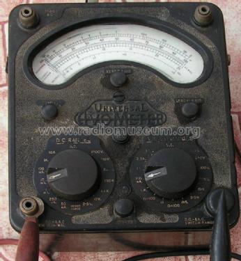 Universal AvoMeter 8 Mk.iii ; AVO Ltd.; London (ID = 1005001) Equipment