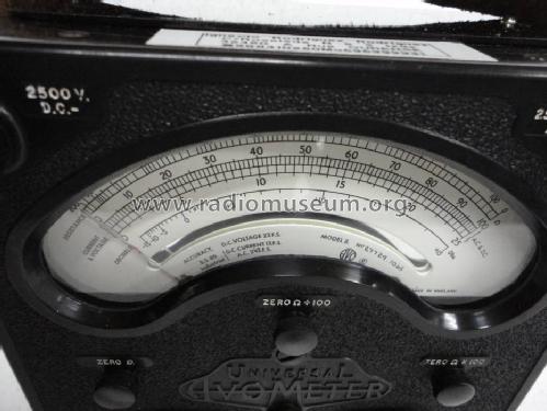 Universal AvoMeter 8X Mk.iii ; AVO Ltd.; London (ID = 1009972) Equipment