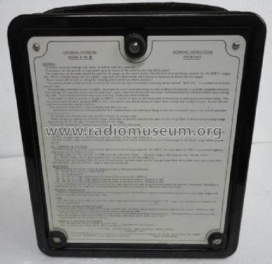 Universal AvoMeter 8X Mk.iii ; AVO Ltd.; London (ID = 1009974) Equipment