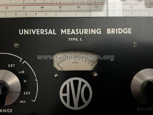 Universal Measuring Bridge Type 1 ; AVO Ltd.; London (ID = 3007251) Equipment