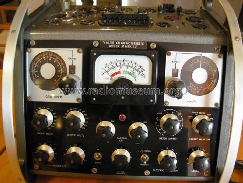 Valve Characteristic Meter MK IV ; Avo Brand, Automatic (ID = 980914) Equipment