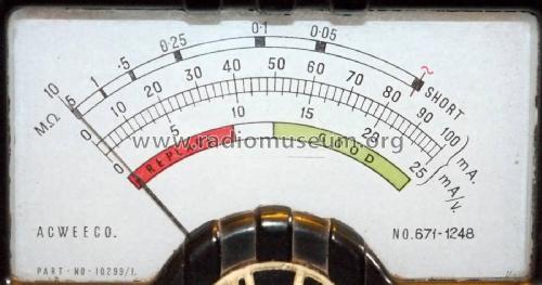 Valve Characteristic Meter MK 1; AVO Ltd.; London (ID = 2144690) Ausrüstung