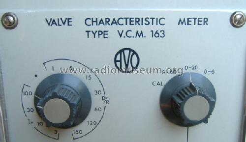 VCM 163, Valve Characteristic Meter V.C.M. 163; AVO Ltd.; London (ID = 233038) Equipment