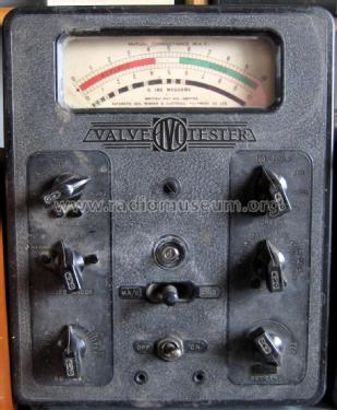Valve Tester Two Panel; AVO Ltd.; London (ID = 1779520) Equipment