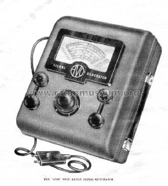 Wide-Range Signal Generator Battery model; AVO Ltd.; London (ID = 436554) Equipment