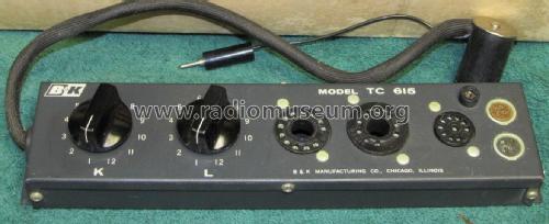 Tube Tester Adapter TC-615; B&K Precision, (ID = 2003958) Equipment