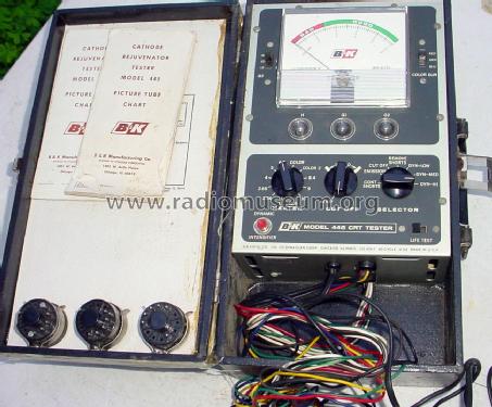 CRT Tester 445; B&K Precision, (ID = 2083789) Equipment