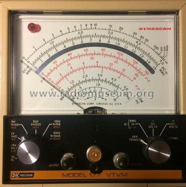 Precision Model VTVM 177; B&K Precision, (ID = 2463705) Equipment