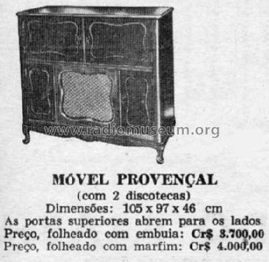 Móvel provençal com discoteca ; Bacchini, Luigi; São (ID = 1972055) Cabinet