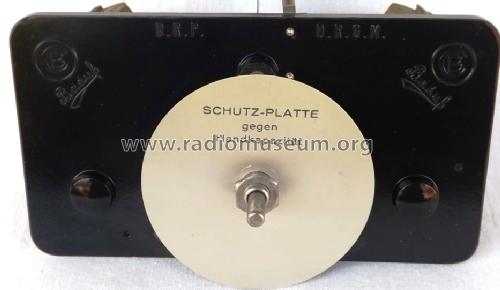Dual Drehkondensator with trimmer ; Baduf, Badische (ID = 1278281) Radio part