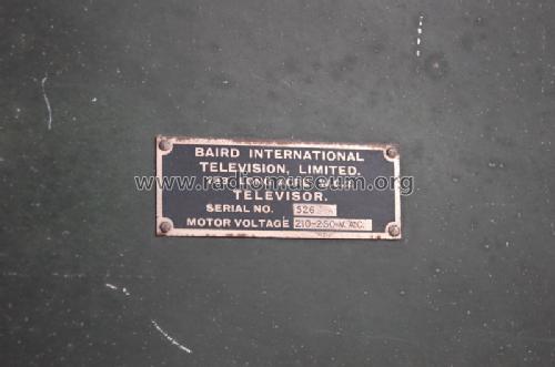 Televisor with Nipkow Disc ; Baird brand - John (ID = 1192878) Television