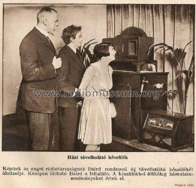 Televisor with Nipkow Disc ; Baird brand - John (ID = 1916855) Television