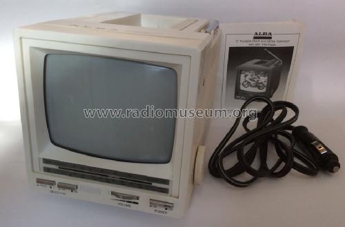 Alba 5' Portable B/W TV AM-FM Radio PTV 9; Alba Brand Balcombe (ID = 1722659) TV Radio