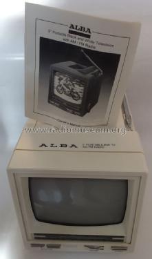 Alba 5' Portable B/W TV AM-FM Radio PTV 9; Alba Brand Balcombe (ID = 1722660) TV-Radio