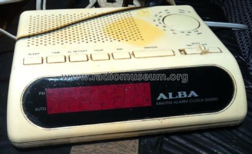 Alba Classic ALBA FM/MW Alarm Clock Radio 