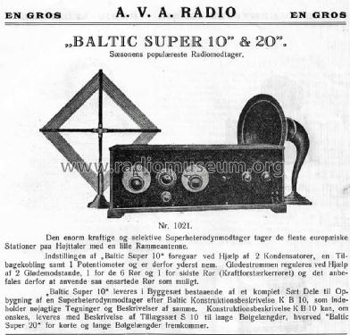 Super 10 K10 ; Baltic; Stockholm (ID = 1199296) Radio