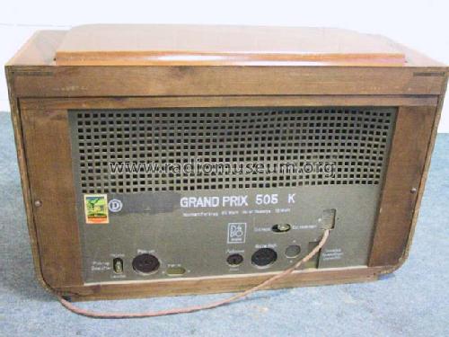 Grand Prix 505K; Bang & Olufsen B&O; (ID = 93764) Radio