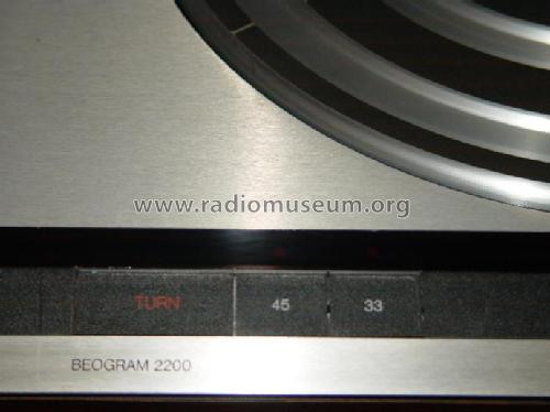 Beogram 2200 5721; Bang & Olufsen B&O; (ID = 1007669) R-Player