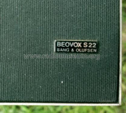 BeoVox HT S22 6308; Bang & Olufsen B&O; (ID = 1522905) Speaker-P