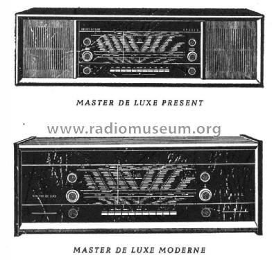 Master de Luxe 609 Moderne; Bang & Olufsen B&O; (ID = 1128293) Radio