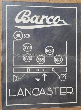 Lancaster ; Barco, Belgian (ID = 2555553) Radio