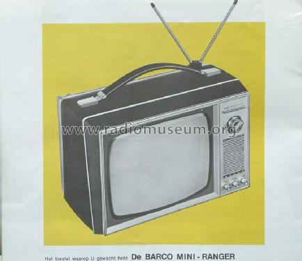 Miniranger ; Barco, Belgian (ID = 838841) Televisore