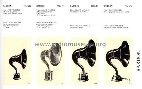 Grand Modèle ; Bardon, Louis LB, L. (ID = 1759663) Speaker-P