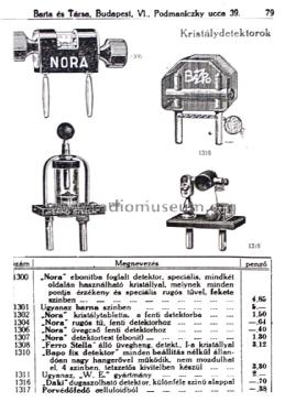 Detektor Daki; Barta es Tarsa BAPO; (ID = 1600861) mod-past25