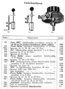 Fűtőellenállás / Heating resistance Ferro Stella 6-8 Ohm; Ferro-Stella, Boros (ID = 1599269) Bauteil