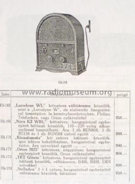 Locodyne WL; Barta es Tarsa BAPO; (ID = 1596486) Radio