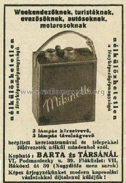 Mikinette 3; Barta es Tarsa BAPO; (ID = 1875521) Radio