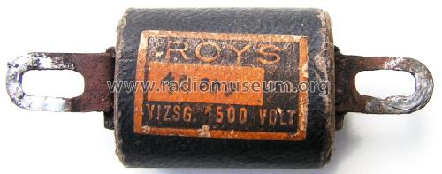 Roys Capacitor 10000 cm; Barta es Tarsa BAPO; (ID = 1243923) Radio part