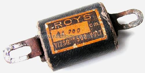 Roys Capacitor 10000 cm; Barta es Tarsa BAPO; (ID = 1244459) Radio part