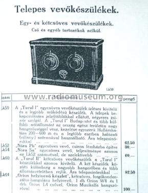 Turul II ; Barta es Tarsa BAPO; (ID = 1596462) Radio