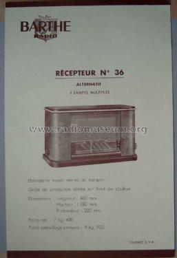 36; Barthe Radio, Barthe (ID = 1685090) Radio